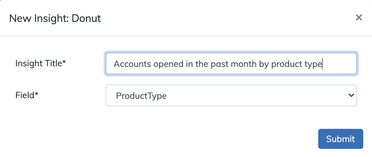 donut chart settings